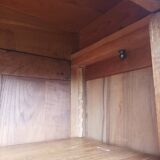 Louis XVI two-door walnut wardrobe