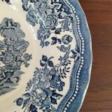 8 blue & white soup plates Broadhurst, Lunéville, Myott and Royal Sphinx Regout Maestricht