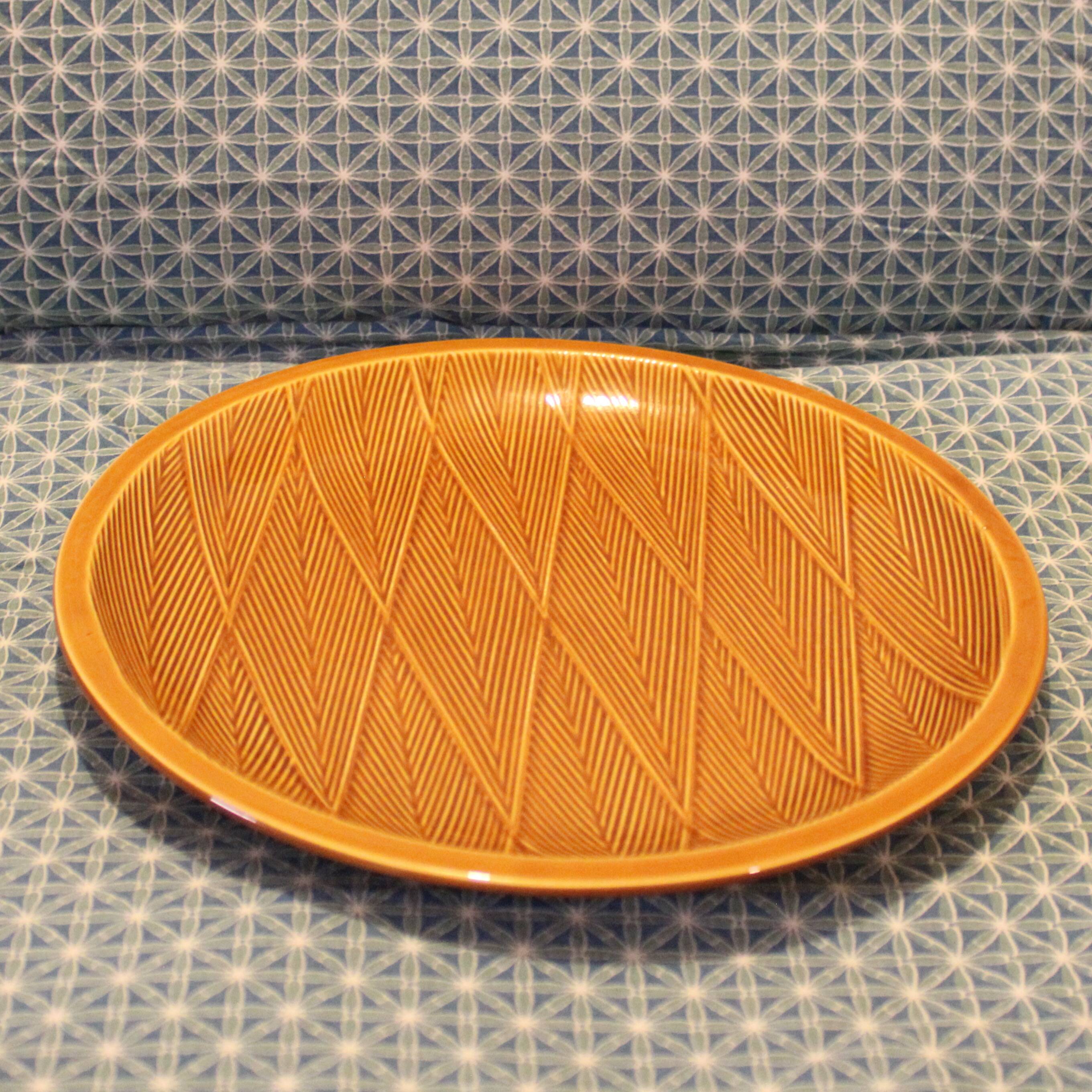 Assiettes à chevrons