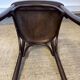 Curved wooden bistro chair – Baumann / Thonet style – 1950s-60s