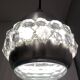Aluminum, Crystal and Glass Pendant by Pia Guidetti Crippa for Lumi