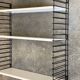 Wall shelving unit designed by d. dekker for tomado, vintage shelves / bookshelves