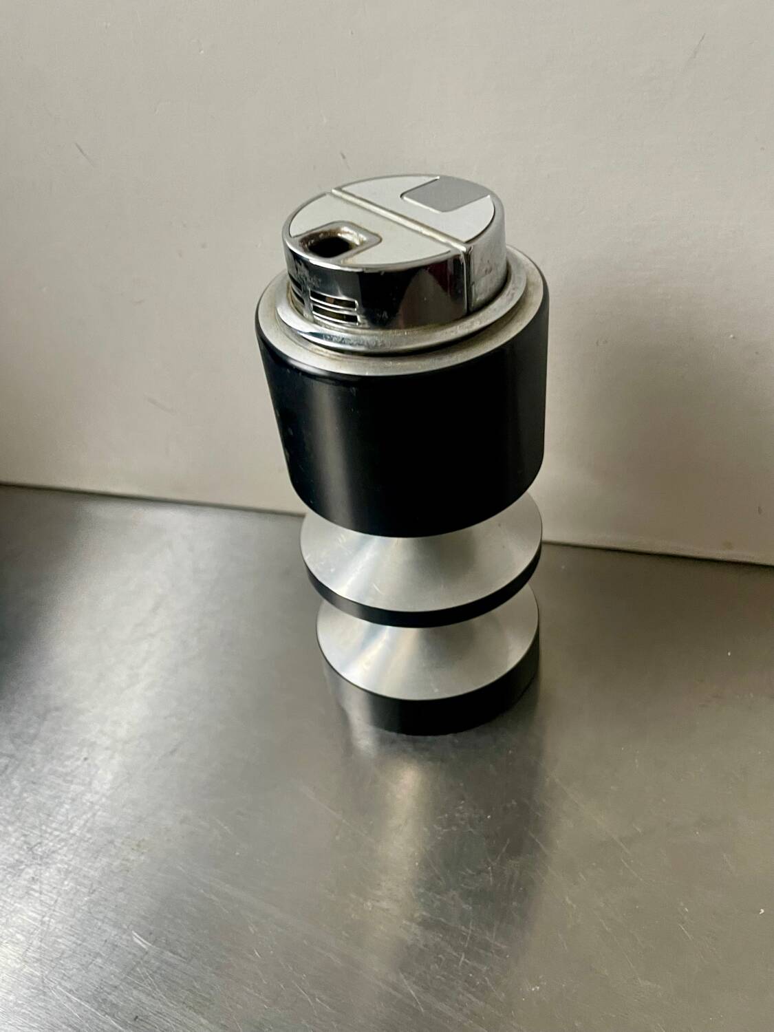 Vintage Modernist  SAROME Japan Table lighter Space age design