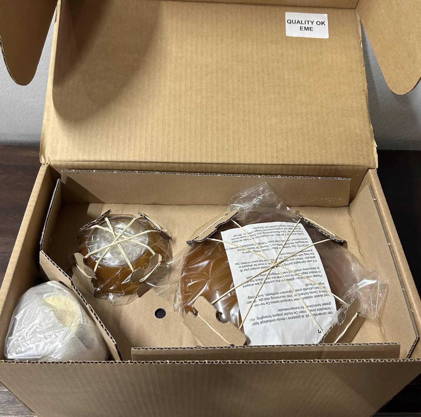 PH 2/1 Amber table lamp Poul Henningsen 1894-1967.