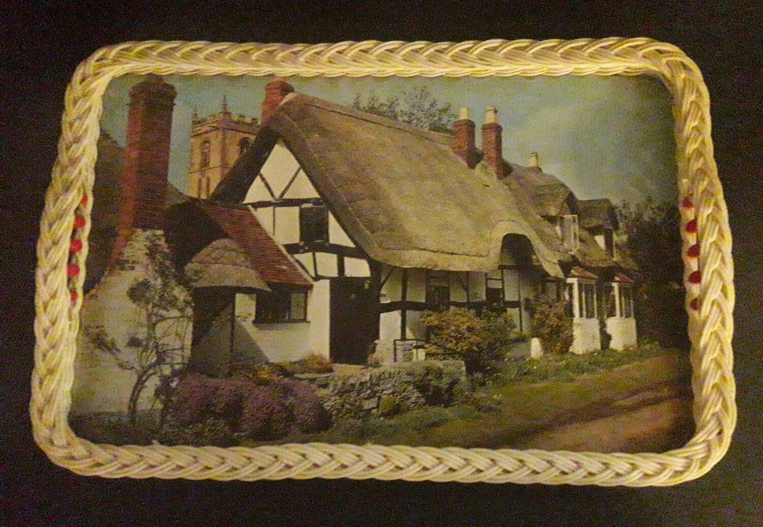 Plateau de service kitsch