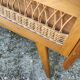 Wardrobe, vintage rattan wardrobe
