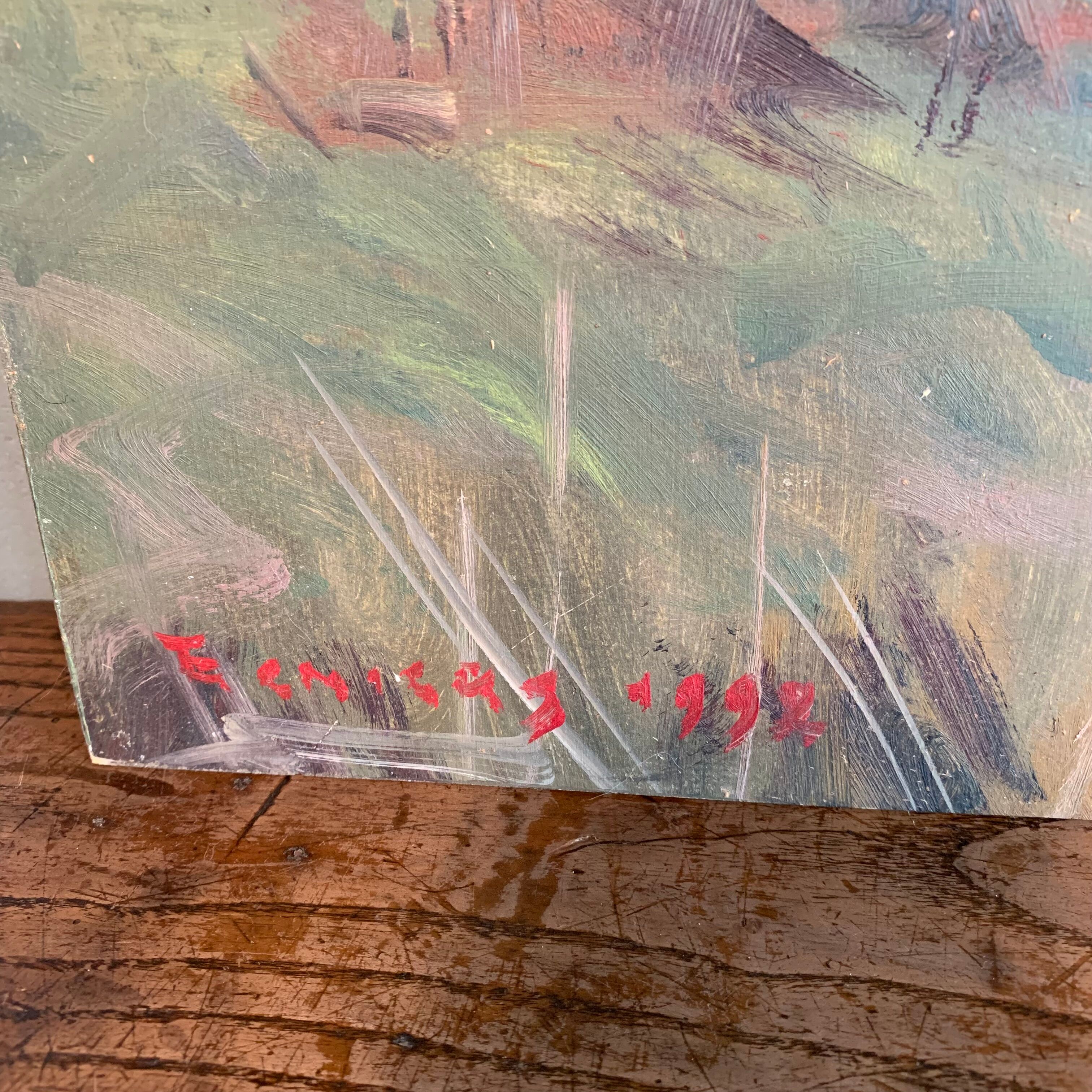 Landscape painting by Tony Reniers