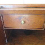Retro-Desk / counter-American cylinder-mesh oak-1920s/40s