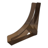 "Boomerang" record rack