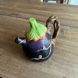Augergine slip teapot
