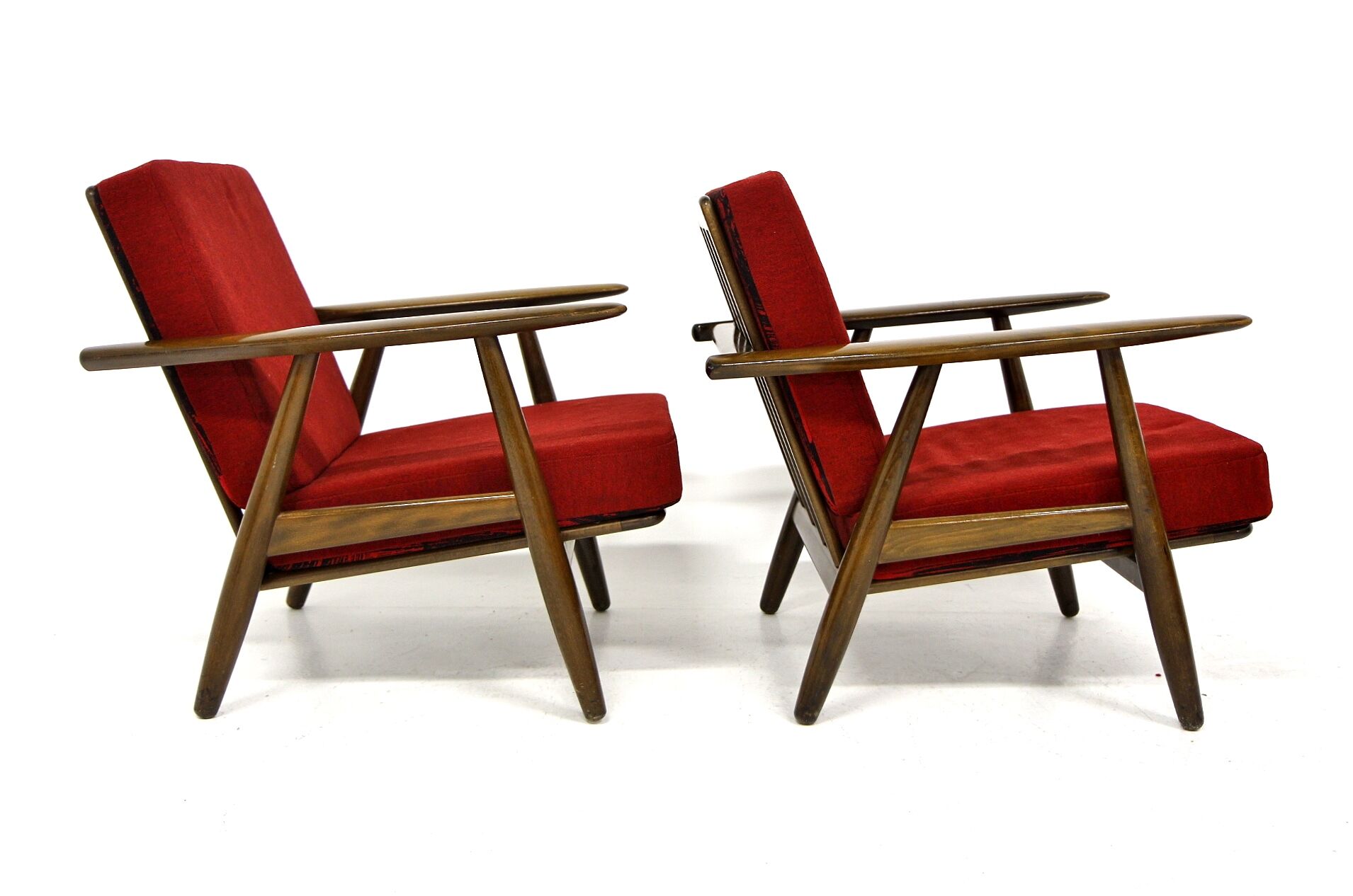 Salon set "Cigar chair GE 240" Hans J. Wegner Denmark, 1960
