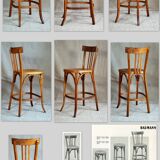 Baumann 1950s countertop chair