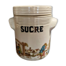 Stoneware pot Marin Laflèche food preservation sugar 1950s