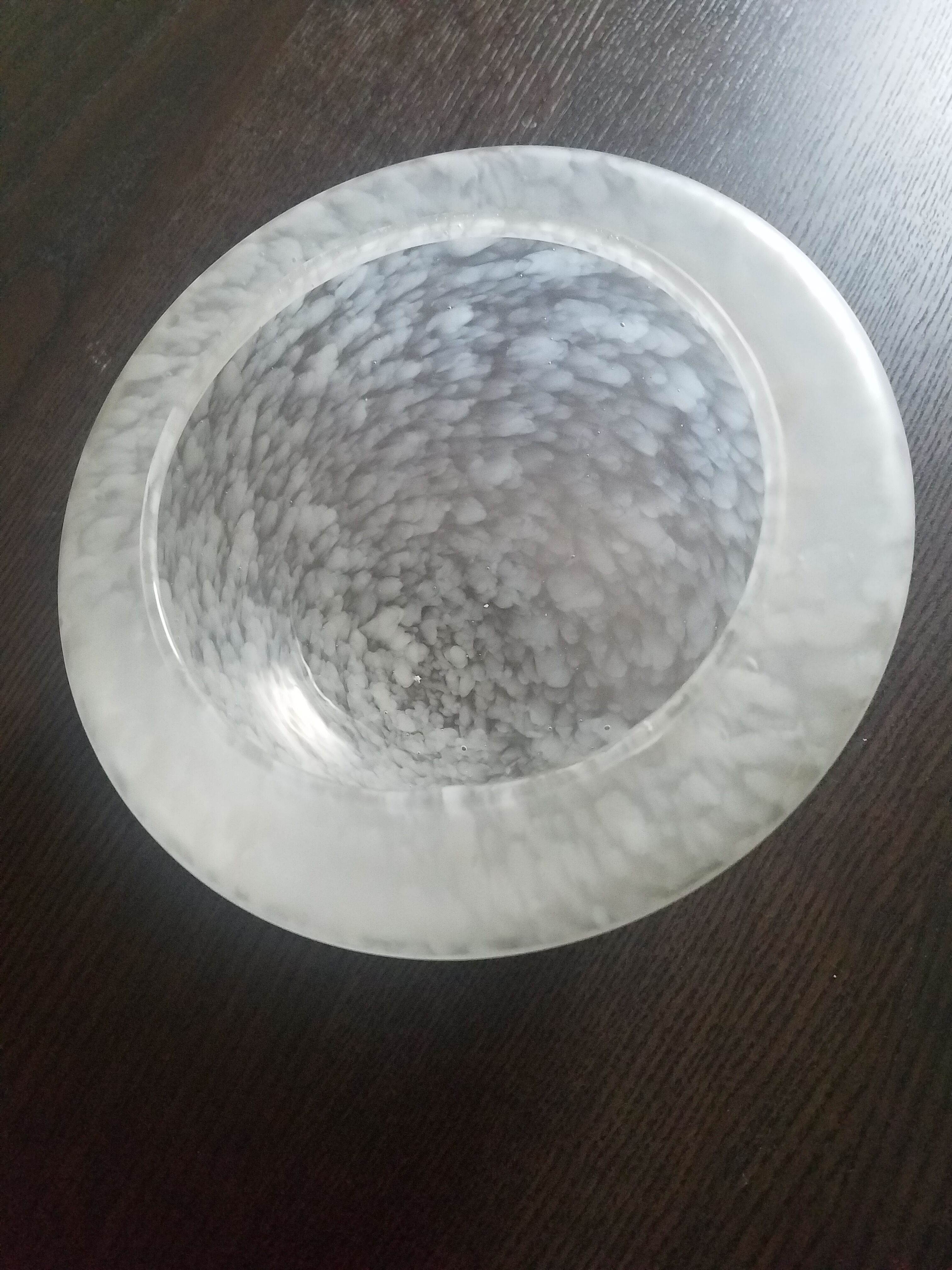 Vintage Clichy glass ceiling light