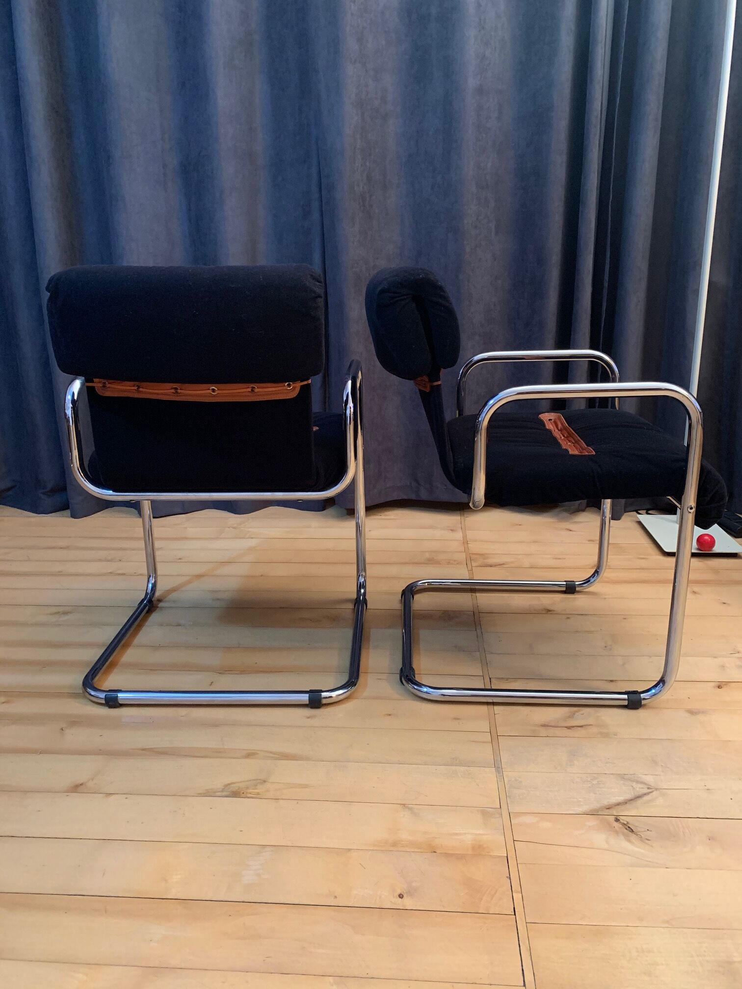 Set of six chairs by Guido Faleschini, i4 Mariani, Italy, 1970s