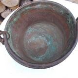 Copper cauldron