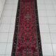 Handmade Persian Sarough hallway rug 320x84cm