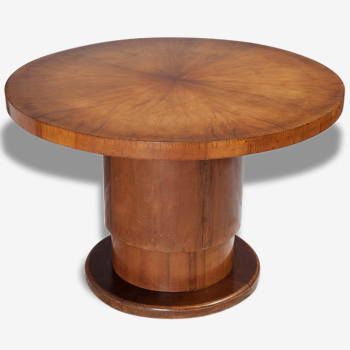 Round modular coffee table Art Deco