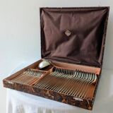 Antique Apollo silver-plated cutlery set 84g – Art Deco 37 pieces