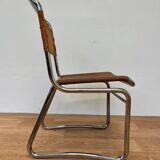 Karel Ort chrome Bauhaus chair by Hynek Gottwald - 1930 (Eisengarn)