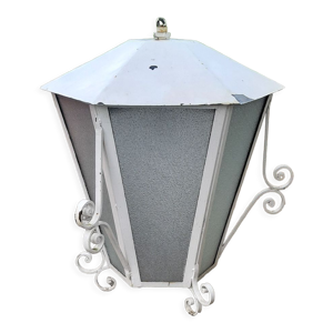 Suspension fer forgé - verre