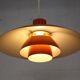 Vintage LOUIS POULSEN PH 4/3 Lamp - 70s Danish Mid Century Modern Pendant