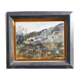 Oil on panel Auguste Chabaud
