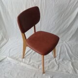 Suite of 6 vintage chairs