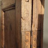 Antique carved wooden window and shutter from Rajasthan