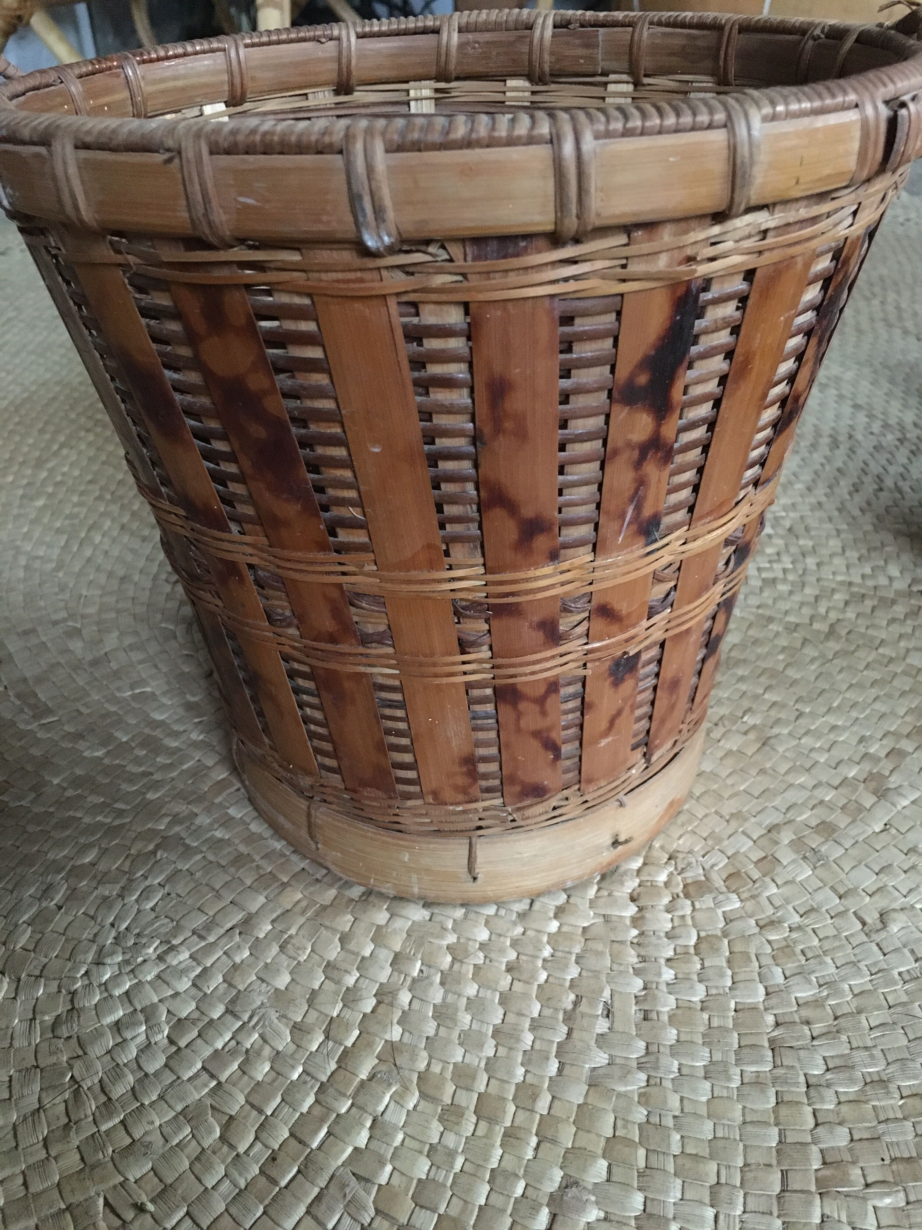 Bamboo pot cover