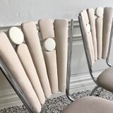 Vintage deconstructured "petals" chairs restored