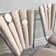 Vintage deconstructured "petals" chairs restored