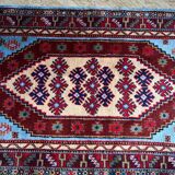 Handmade Samarkand wool rug, circa 1970 Khotan