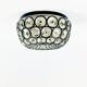 Mid-Century Glass Ceiling Lights or Wall Lamps from Limburg, Germany, 1960s