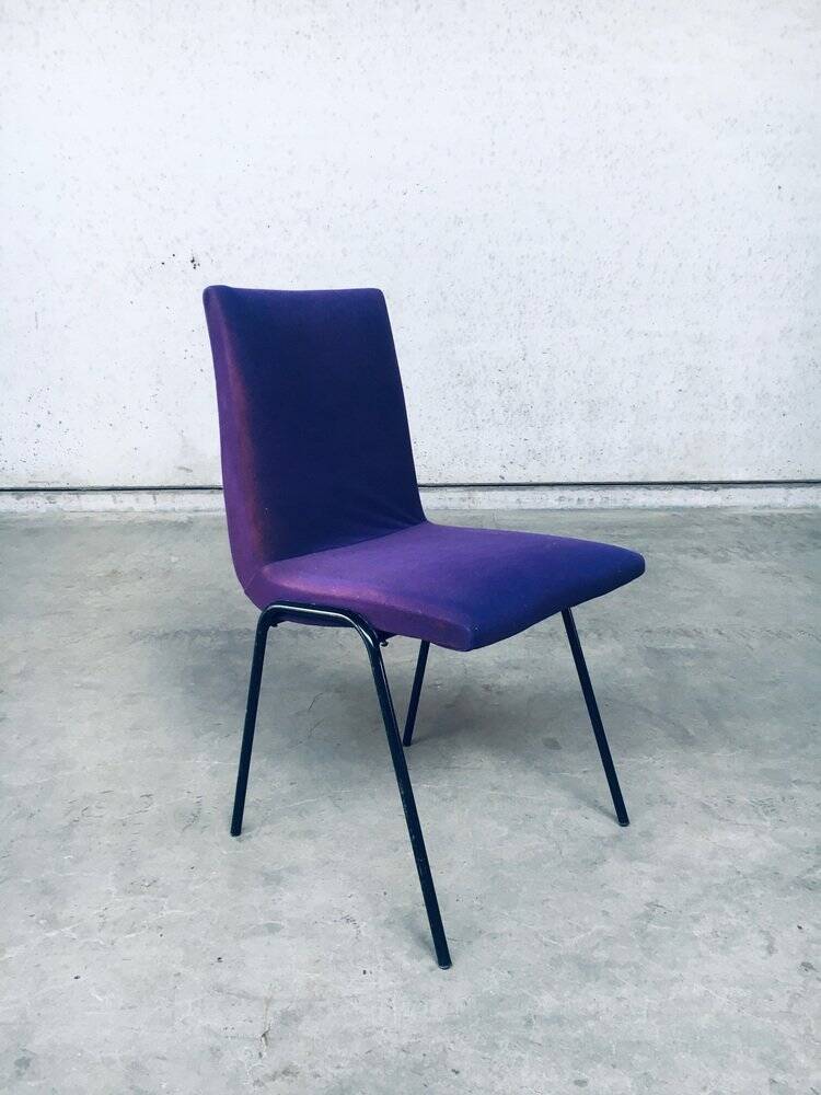 Set of Mid-Century Modern Robin Chairs by Pierre Guariche for Meurop, Belgium, 1950s