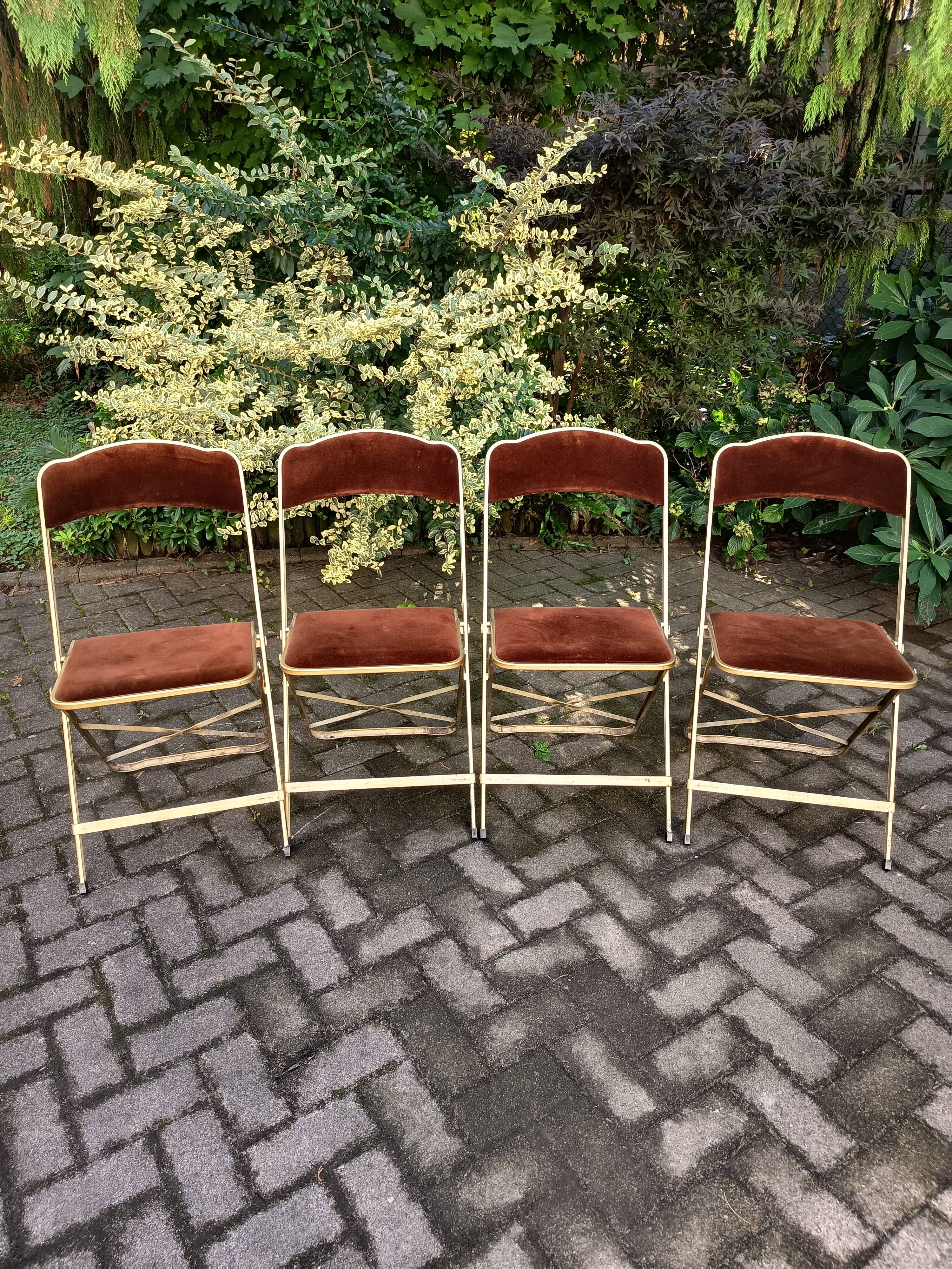 4 folding chairs, Chaisor, 1970