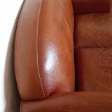 Duvivier leather club sofa