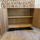 Chest of drawers restyled in black