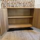 Chest of drawers restyled in black