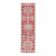 1970s Turkish Oushak Handmade Wool Cotton Red Runner Rug 90x304