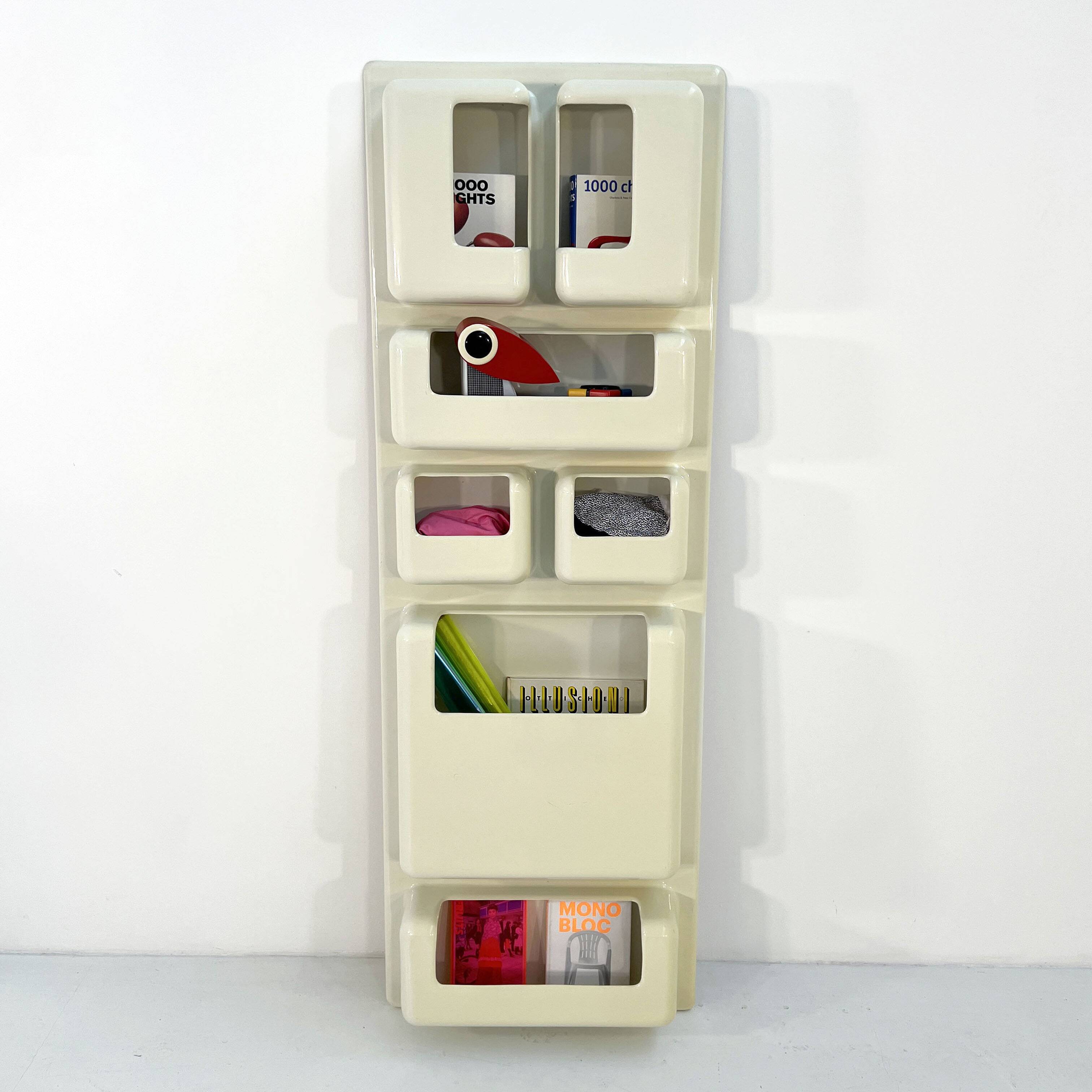 Wall shelf Utensilo by Giorgio De Ferrari for Elco, 1970