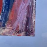 Signed contemporary painting