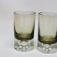 4 verres a whisky vintage en verre fumé design bulle d'air tapio wirkkala ?