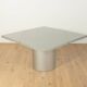 Table à manger Quadrondo, Erwin Nagel, Rosenthal, Argent