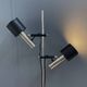 double shaded metal floorlamp by J. Hoogervorst for Anvia Netherlands