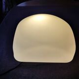 Large square ceiling/wall light in vintage opaline