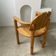 Pine armchair René Daumiller