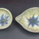 Vallauris ceramic by J. YELL, set of 2 - (9 to 15 cm)