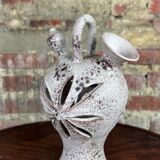 Vintage stoneware lamp 70