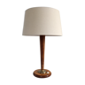 Lampe de bureau chic en bois 1960